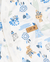 Enterito Dormilon Forest Celeste [Interlcok] - comprar online