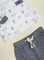 Set 3 piezas Renato Gris Melange en internet