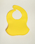 Babero De Silicona Amarillo Fluo