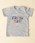 Remera de Varon. Gris Melange