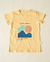Remera Santiago. Mostaza