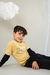 Remera Kids Mostaza Letras, Varon - comprar online