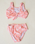 Malla 2 Piezas de nena Kids Abby. Margaritas Salmon