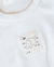 Body con etiqueta y picot, Natural y Beige - comprar online