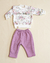 Conjunto Jana. Lila