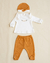 Set de 3 piezas Hilary Tostado. - comprar online