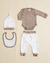 Set de 4 piezas Paulo Beige. - comprar online