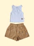 Conjunto Kids India Mostaza.