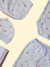 Set de 5 piezas Blanco con Fucsia - comprar online