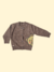 Saquito Tostado de lana Osi. - comprar online