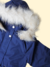 Campera Parka Kids Azul. en internet