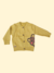Saquito Mostaza de lana Osi. - comprar online