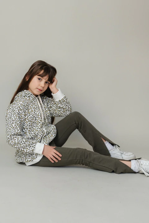 Conjunto Rustico Abigail Kids Verde Militar - comprar online