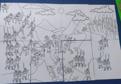 MURALES PARA COLOREAR- ARCHIVO DESCARGABLE - Tienda del Ministerio Infantil