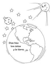 24 IMAGENES DE LA CREACIÓN PARA COLOREAR - ARCHIVO DIGITAL PARA DESCARGAR en internet
