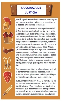 LECCIONES LA ARMADURA DEL CRISTIANO - ARCHIVO DIGITAL PARA DESCARGAR - Tienda del Ministerio Infantil
