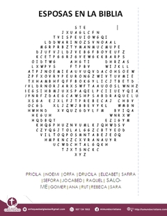 53 SOPAS LETRAS BIBLICAS - ARCHIVO DESCARGABLE en internet