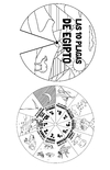 RUEDA DIDACTICA LAS PLAGAS DE EGIPTO PARA COLOREAR- ARCHIVO DESCARGABLE