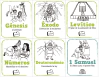 MEMORAMA COLOREAR LIBROS DE LA BIBLIA A.T- ARCHIVO DESCARGABLE - comprar en línea