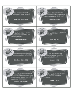 JUEGO DE MESA LOS APÓSTOLES DE JESÚS- ARCHIVO DESCARGABLE en internet