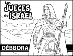 COLOREAR JUECES DE ISRAEL- ARCHIVO DESCARGABLE