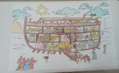 MURALES PARA COLOREAR- ARCHIVO DESCARGABLE - comprar en línea