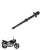 Eixo Roda Dianteira Fazer 250 06/10 Original Yamaha