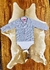 Body Feminino Xadrez Manga Longa Baby