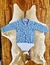 Body Feminino Xadrez Manga Longa Baby na internet