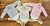 Kit Body Feminino Xadrez Mix Baby 3 unidades. - loja online