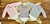 Imagem do Kit Body Feminino Xadrez Mix Baby 3 unidades.