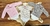 Kit Body Feminino Xadrez Mix Baby 3 unidades. - West Tuff Jeans