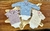 Imagem do Kit Body Feminino Xadrez Mix Baby 3 unidades