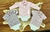 Kit Body Feminino Xadrez Mix Baby 3 unidades