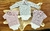 Kit Body Feminino Xadrez Mix Baby 3 unidades - comprar online