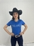 T-shirts feminina West Tuff Brilhos Boiadeira - West Tuff Jeans