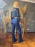 Calça Feminina West Tuff Flare Cos Alto Brilhos Total em Pedrarias c/ Elastano. - loja online