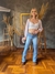 Calça Feminina West Tuff Flare Cos Alto D'Média c/ Elastano. - loja online