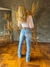 Calça Feminina West Tuff Flare Cos Alto D'Média c/ Elastano. - West Tuff Jeans