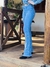 Imagem do Calça Feminina West Tuff Flare Cos Alto Brilhos Estrela West c/ Elastano.