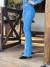 Imagem do Calça Feminina West Tuff Flare Cos Alto Brilhos Estrela West c/ Elastano.