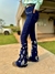 Calça Feminina West Tuff Flare Cos Alto Bordada Barra Total c/ Elastano. - loja online