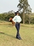Calça Feminina West Tuff Flare Cos Alto Bordada Barra Total c/ Elastano. - comprar online