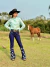 Calça Feminina West Tuff Flare Cos Alto Bordada Barra Total c/ Elastano. - comprar online