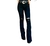Calça Feminina West Tuff Flare Cos Alto Rasgada c/ Elastano. - comprar online