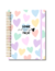 Caderno A5 Pautado Corações Pastel