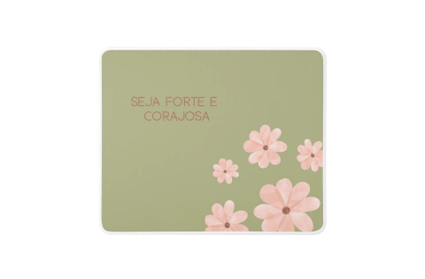 Mouse Pad Forte e Corajosa Oliva - comprar online