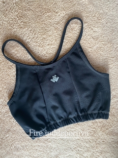 Top tiritas negro - comprar online