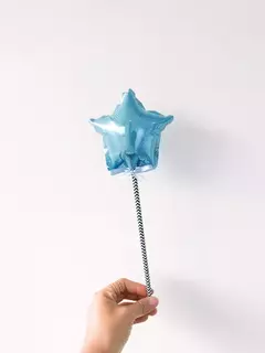 Imagen de GLOBO MINI PERSONALIZADO CON VINILO + SORBETE