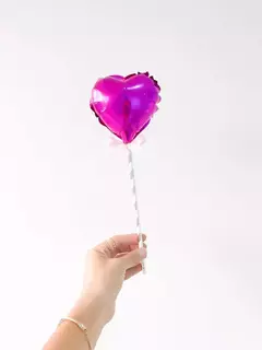 GLOBO MINI PERSONALIZADO CON VINILO + SORBETE - F-Diseños 